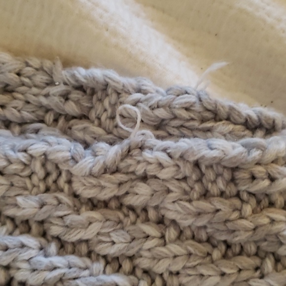 Gap grey chunky wrap scarf - Picture 3 of 4
